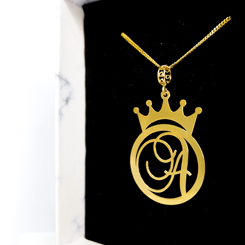 Royal 916 Gold Round Pendant